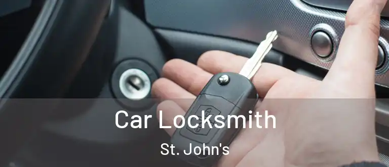 Car Locksmith St. John's
