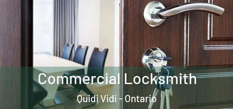 Commercial Locksmith Quidi Vidi - Ontario