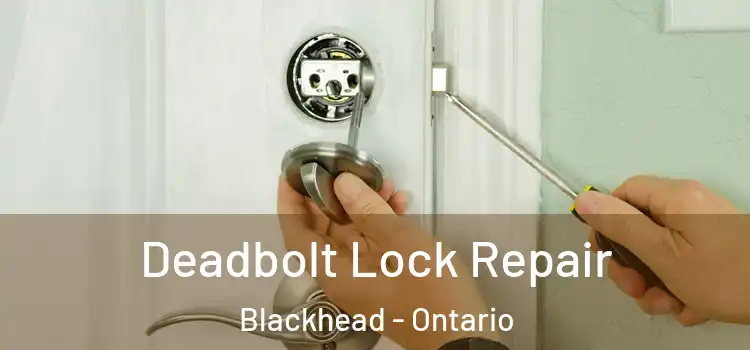 Deadbolt Lock Repair Blackhead - Ontario