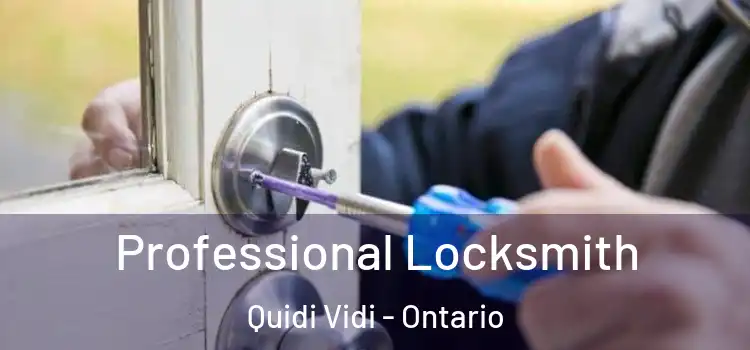 Professional Locksmith Quidi Vidi - Ontario